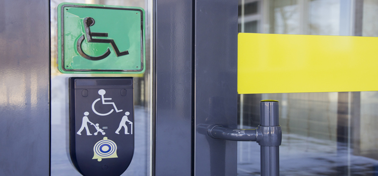 automatic handicap door opener in Norco