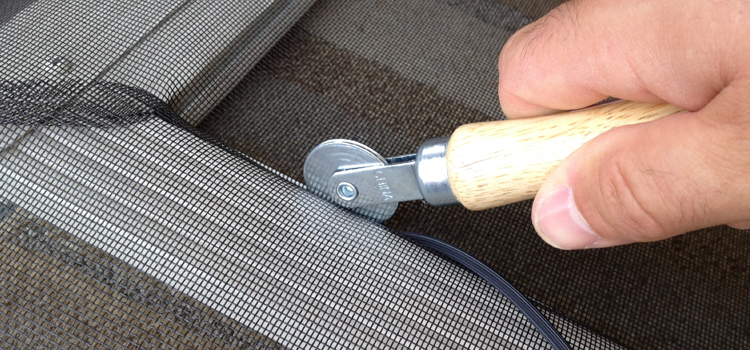 metal screen door repair in Norco