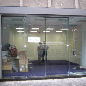 shop front door repair Norco
