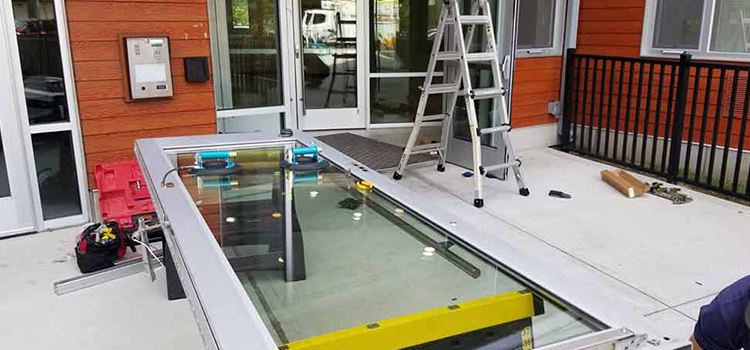 storefront door glass replacement Norco